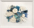 coral in white wall art